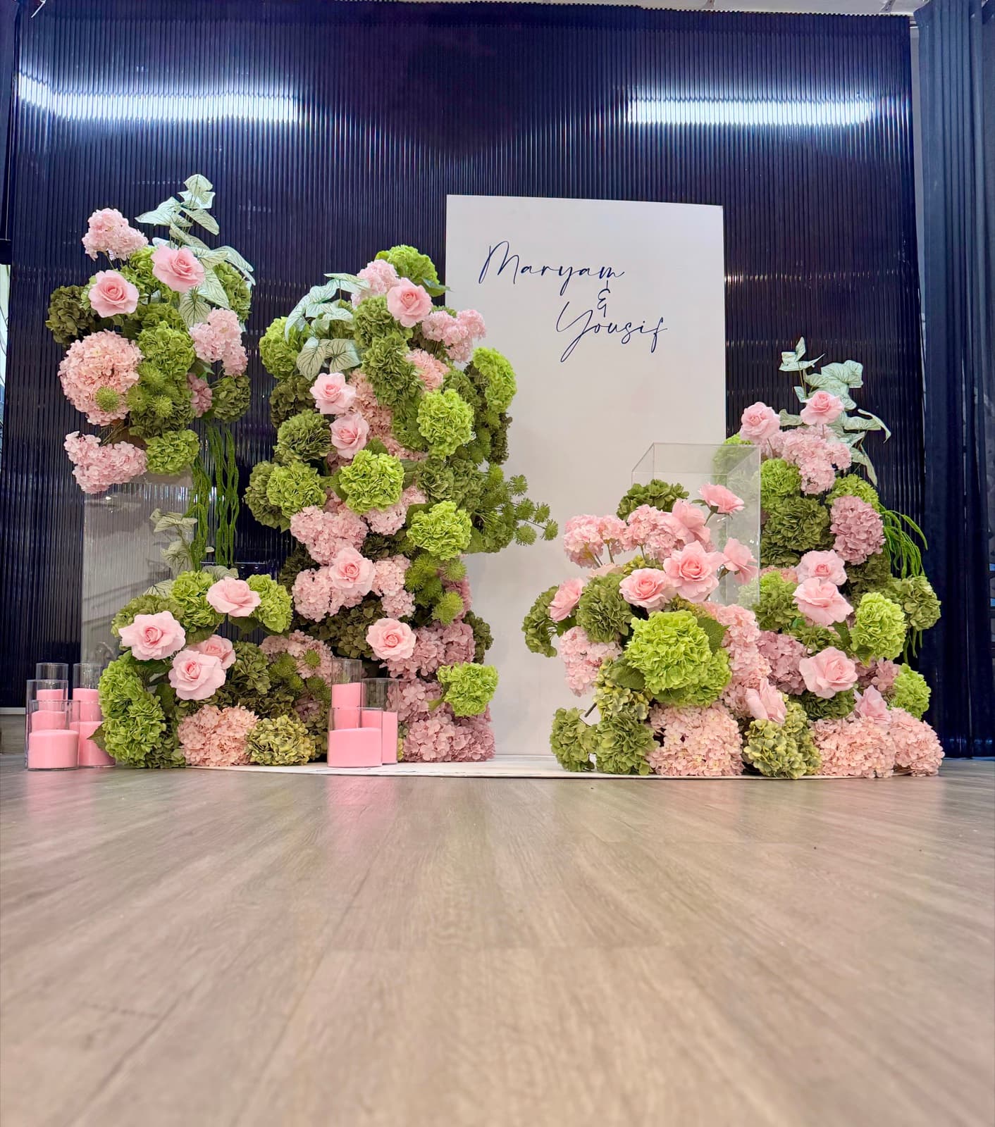 Christening and baptism event styling with elegant decorations in Melbourne