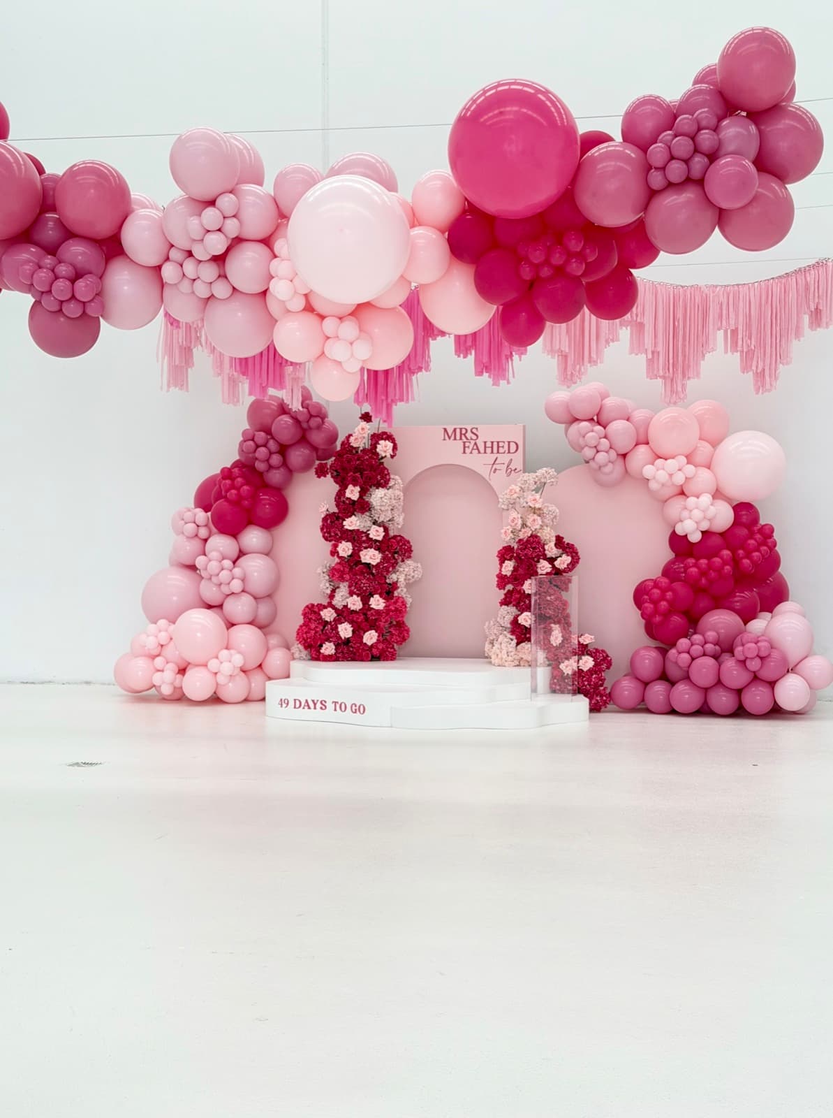 Professional draping and fabric styling for Melbourne events