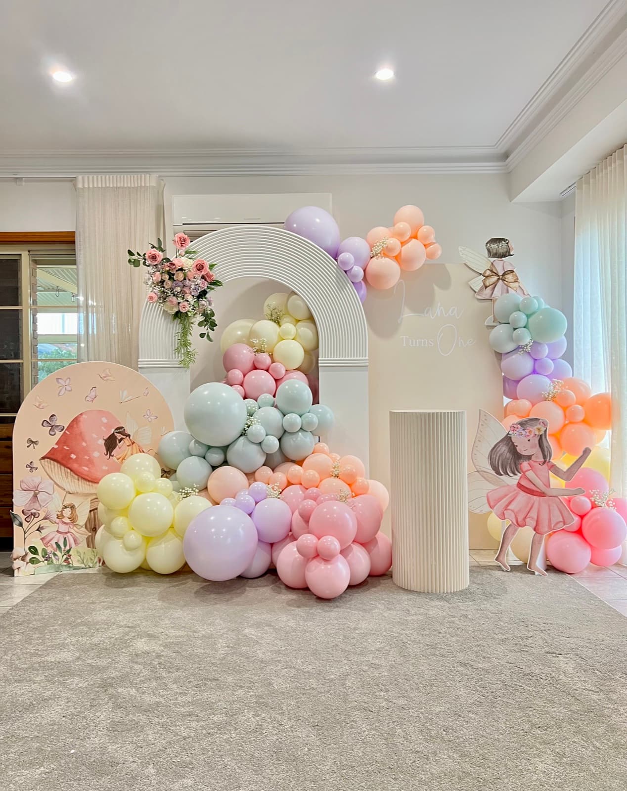 Professional draping and fabric styling for Melbourne events
